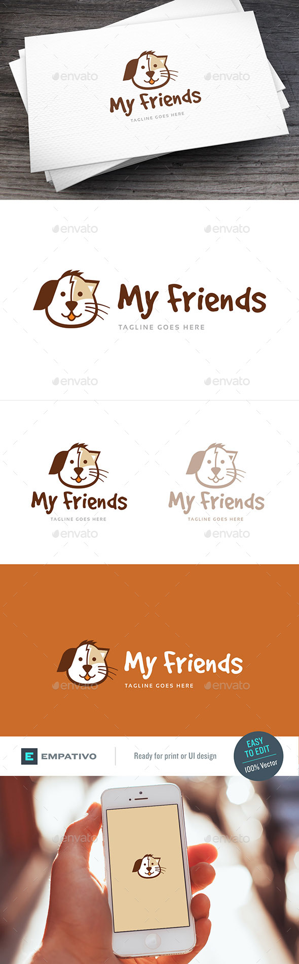 Pets Logo Template - Animals Logo Templates