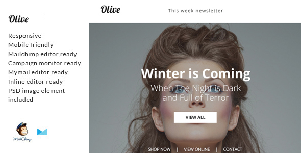 Olive - Fashion Ecommerce Email Newsletter