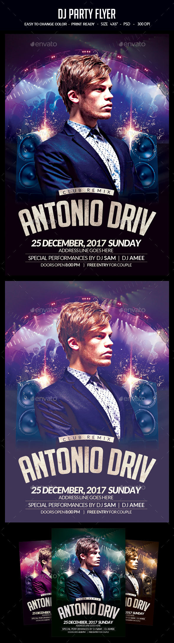Dj Party Flyer - Clubs & Parties Events