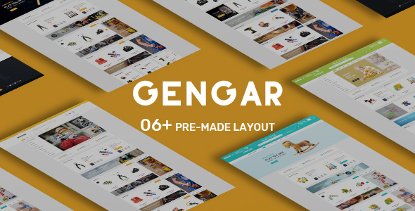 Gengar - Multipurpose Responsive Prestashop 1.7 Theme