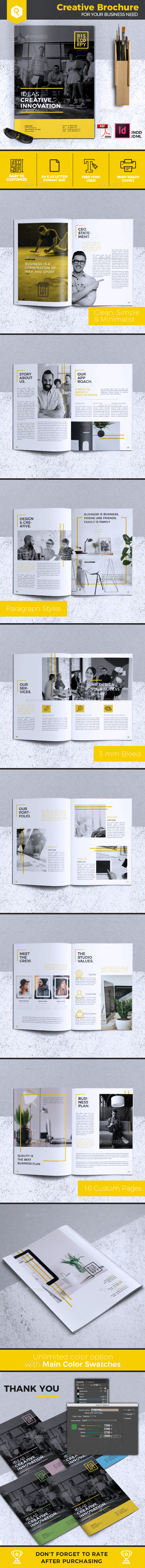 Creative Brochure Template Vol. 32 - Corporate Brochures