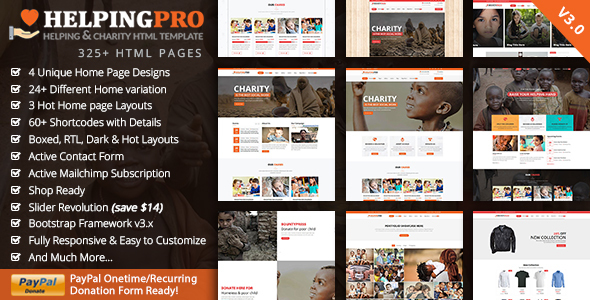 NonProfit Charity - ThemeForest 19879685