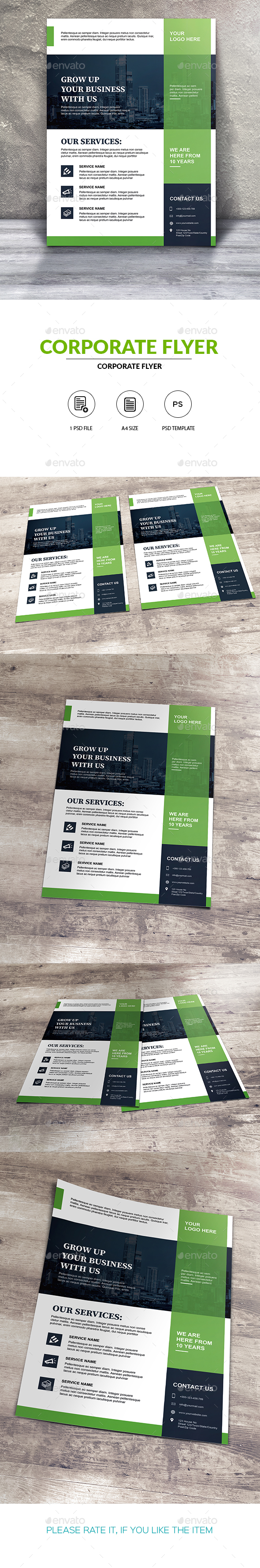 Corporate Flyer Template - Corporate Flyers