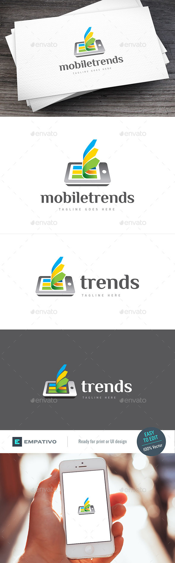 Mobile Trends Logo Template - Objects Logo Templates