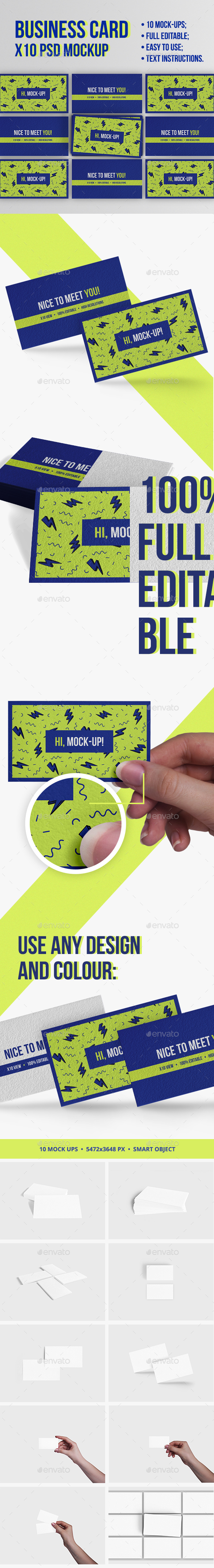 Business Card Mockup - Business Cards Print