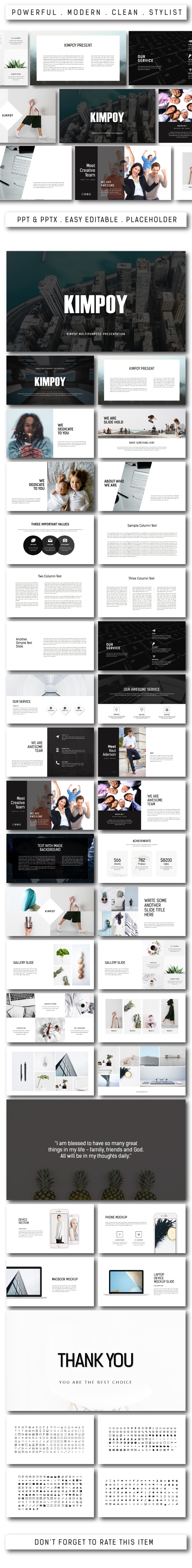 Kimpoy Multipurpose Powerpoint - PowerPoint Templates Presentation Templates