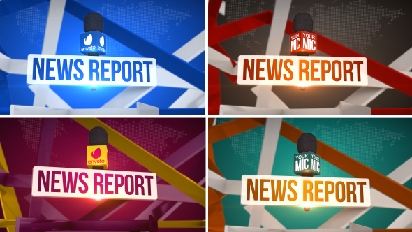 News Report - News Politics Show Opener