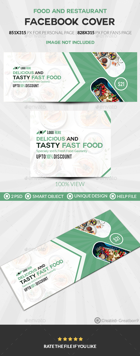 Food & Restaurant Facebook Cover - Facebook Timeline Covers Social Media