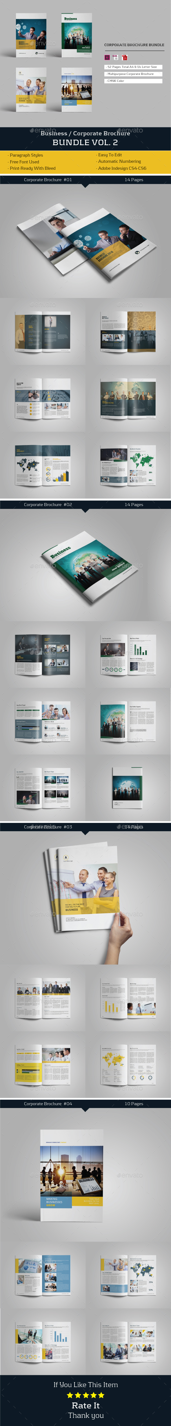 Businees Brochure Bundle Vol. 2 - Corporate Brochures