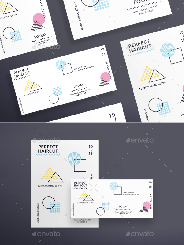 Perfect Haircut Flyers - Miscellaneous Events