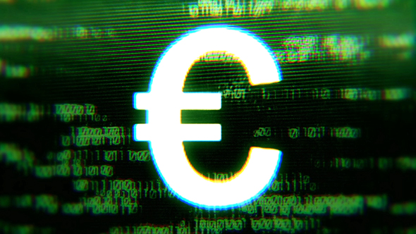Digital Euro Sign 2