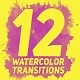 Watercolor Transitions 4K - VideoHive Item for Sale