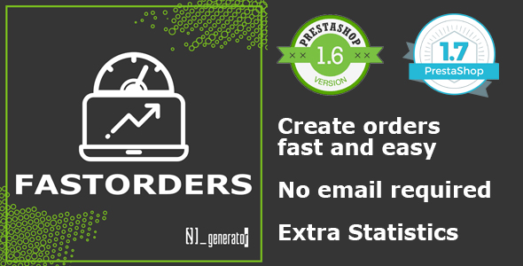 Create Orders Fast - CodeCanyon 20434819