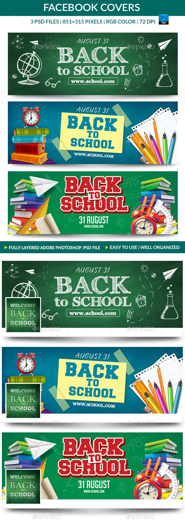 Back to School Facebook Covers - Facebook Timeline Covers Social Media