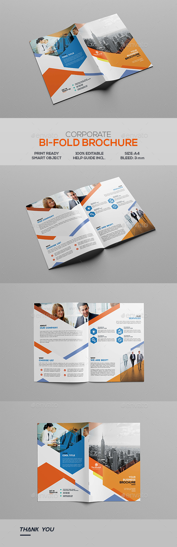 Corporate Bifold Brochure - Corporate Brochures