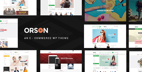Orson - Innovative Ecommerce WordPress Theme for Online Stores - WooCommerce eCommerce