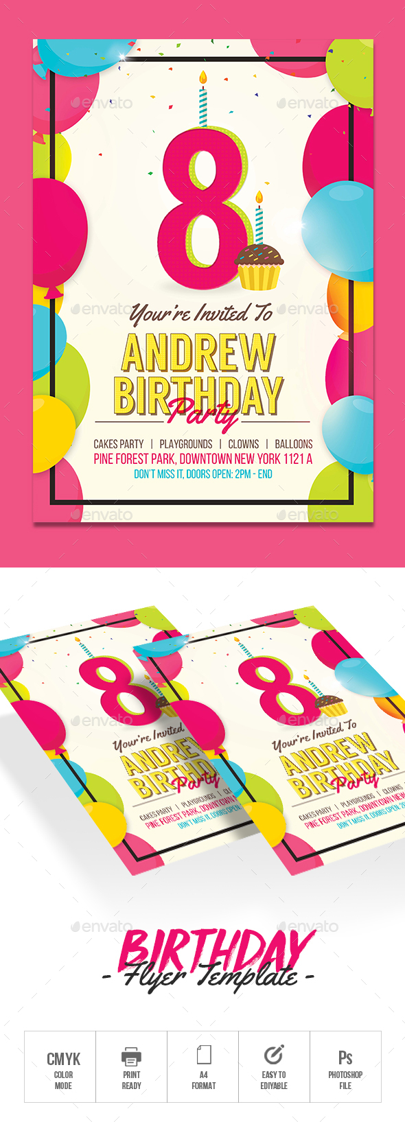 Kids Birthday Invitation