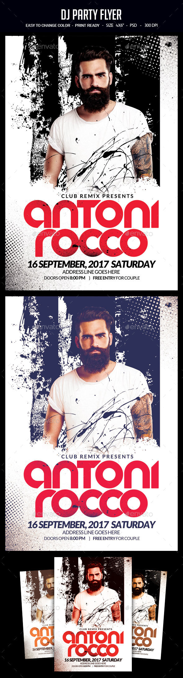 DJ Party Flyer - Clubs & Parties Events