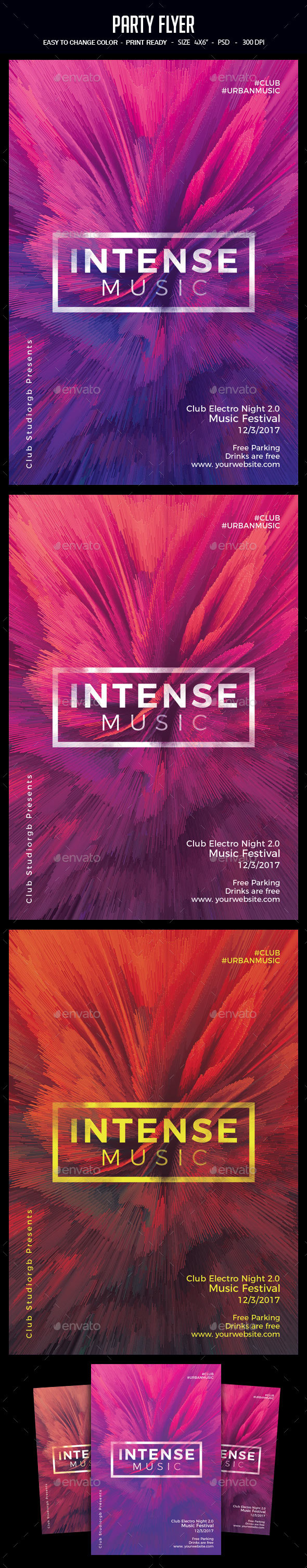 Party Flyer - Clubs & Parties Events