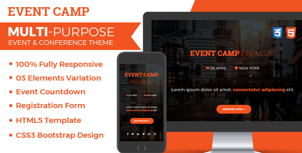 Event Camp - ThemeForest 20203966