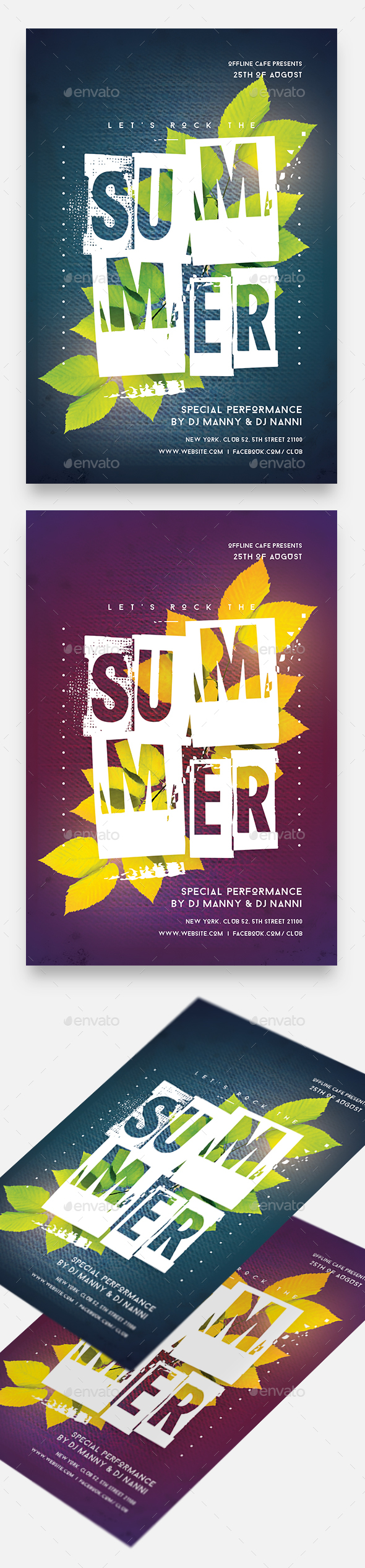 Summer Party Flyer - Clubs & Parties Events