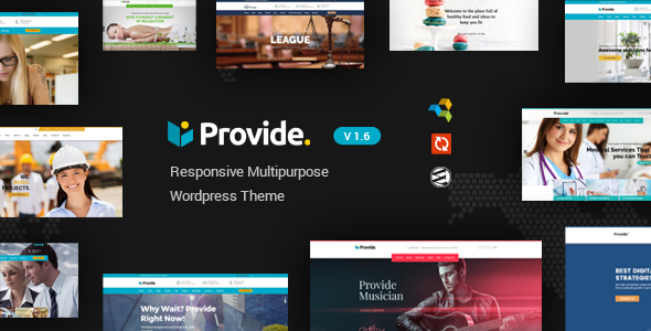 Provide | Responsive Multipurpose WordPress Theme - Corporate WordPress