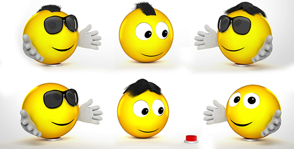 Funny Emoji Logo - VideoHive 20470426