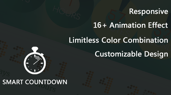 Smart Countdown Timer Plugin - CodeCanyon Item for Sale
