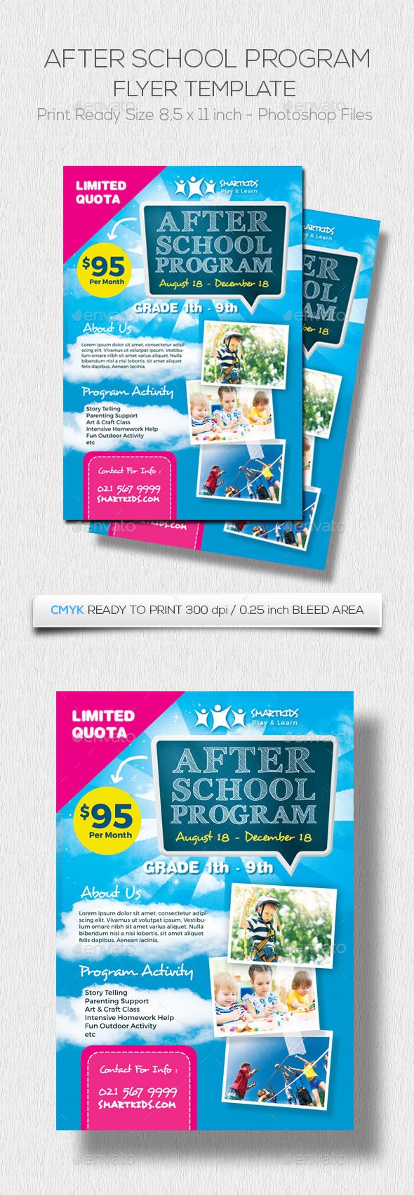 After School Program - Corporate Flyers