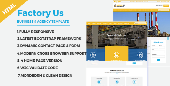 ThemeForest Factory Us Industrial Business HTML5 Template 20352949 ThemeForest Factory Us Industrial Business HTML5 Template 20352949