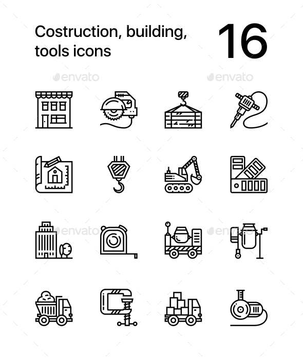 GraphicRiver Construction Building Tools Seamless Vector Outline Icons for Web and Mobile Design Pack 3 20471942 GraphicRiver Construction Building Tools Seamless Vector Outline Icons for Web and Mobile Design Pack 3 20471942