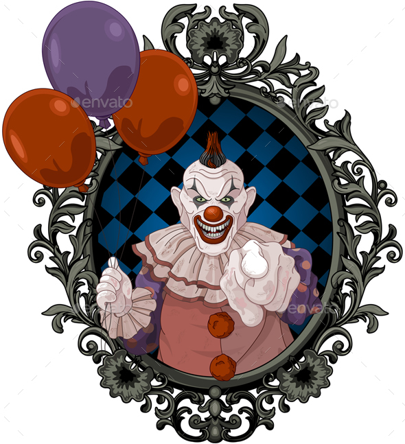 GraphicRiver Scary Clown 20473185