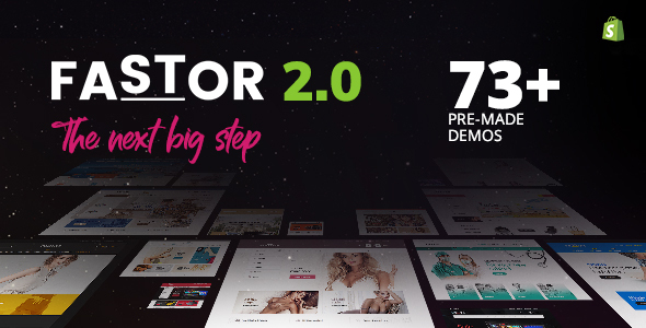 Fastor - Multipurpose Shopify Sections Theme - Fashion Shopify