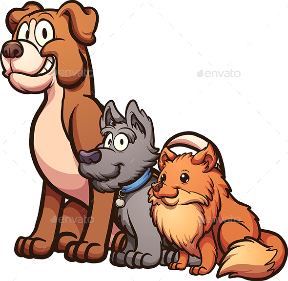 Cartoon Dogs - Animals Characters