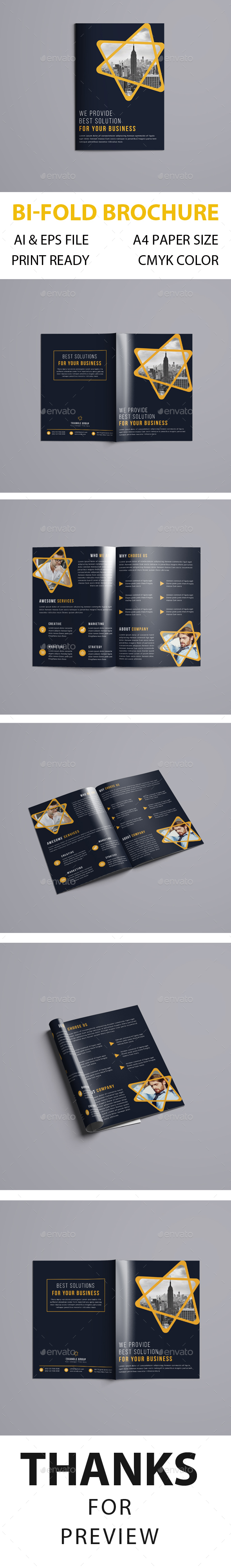 Bifold Brochure - Brochures Print Templates