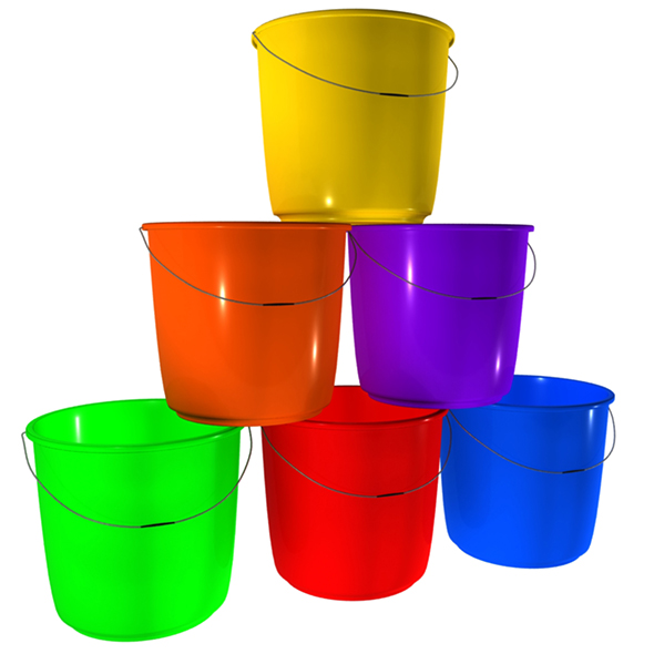 Plastic Bucket - 3Docean 20474346