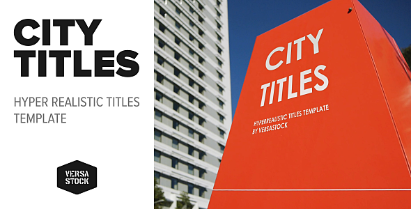 City Titles - VideoHive 20474507
