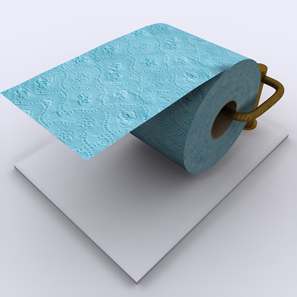 Toilet Tissue Paper - 3Docean 20474923