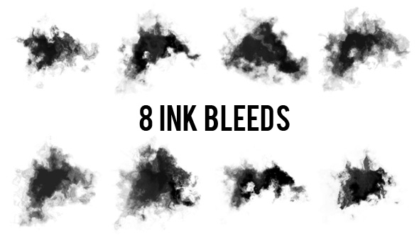 8 Ink Bleeds - V2