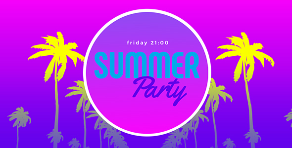 Summer Party - VideoHive 20387208