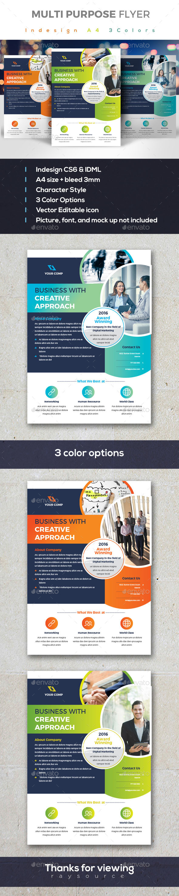 Multi Purpose Flyer - Corporate Flyers