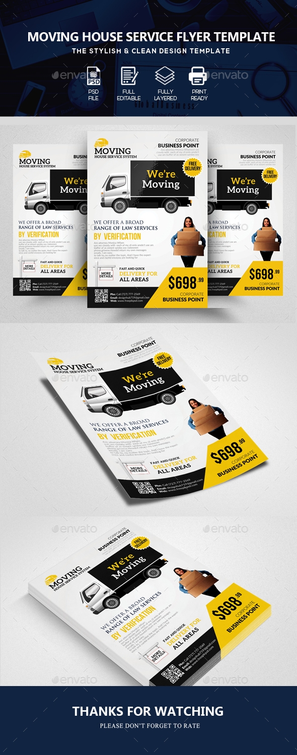 Moving House Flyers - Corporate Flyers