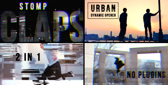 Urban Dynamic Opener - VideoHive 20476365