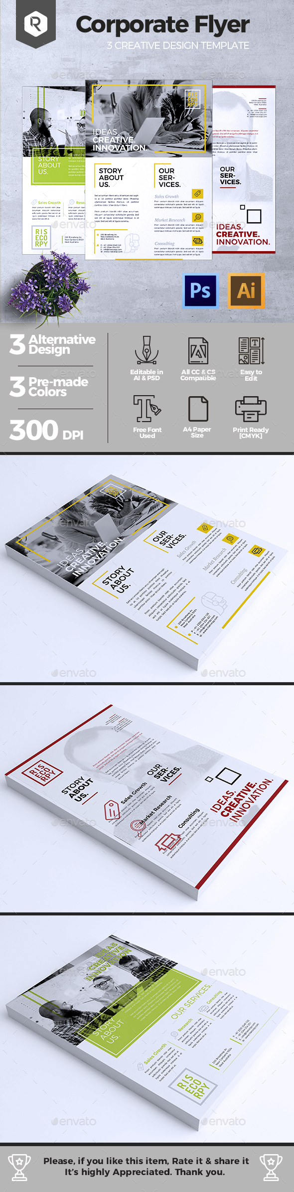 Creative Corporate Flyer Vol. 04 - Corporate Flyers