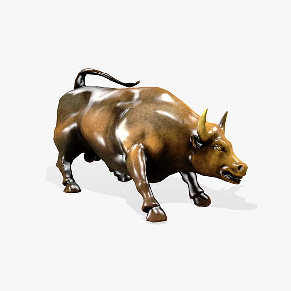 Charging Bull New - 3Docean 20477010