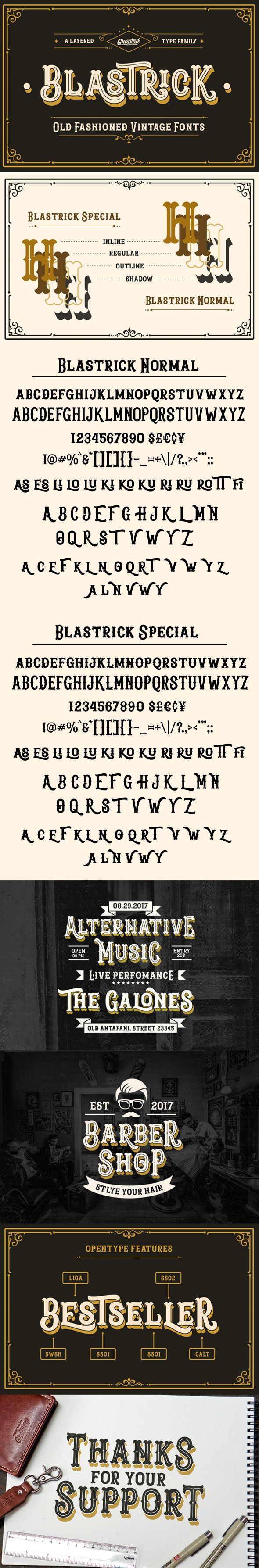 Blastrick - Miscellaneous Sans-Serif