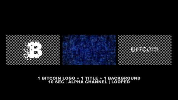 Bitcoin Logo And Background