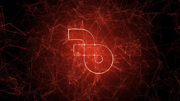 Emblem Of Crypto Currency Flow 4k alt