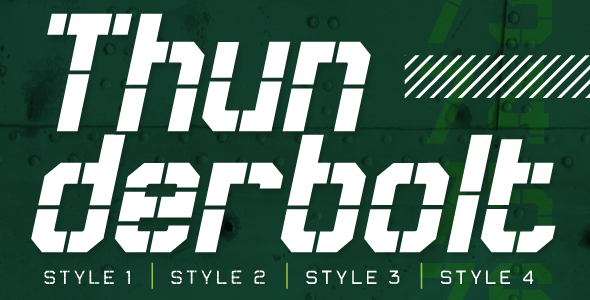 Thunderbolt - Sans-Serif Fonts