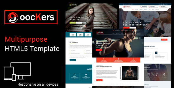 ThemeForest Doockers HTML5 Business Template 20161940 ThemeForest Doockers HTML5 Business Template 20161940
